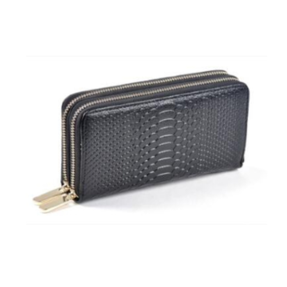 ✨Last One✨ Leather Wristlet Wallet in One, BLACK - Picture 2 of 7